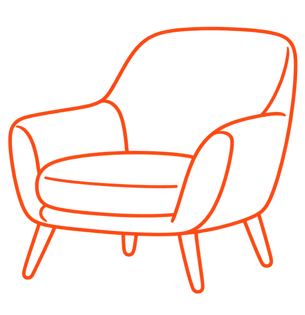 Sessel Illustration